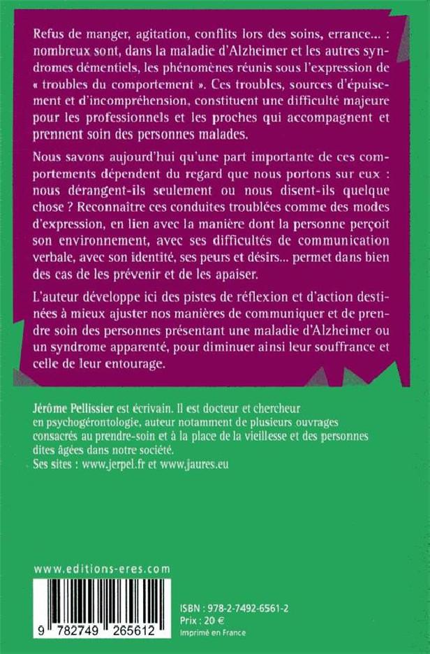 Ces troubles qui nous troublent - Jérôme Pellissier - Broché - ERES ...