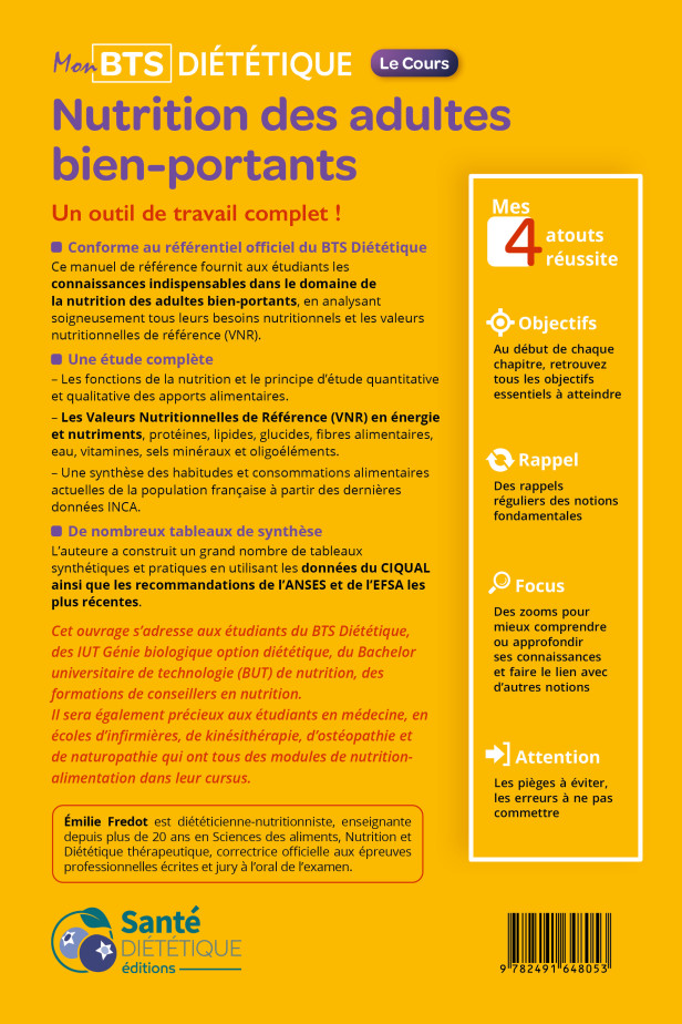 Nutrition des adultes bien-portants