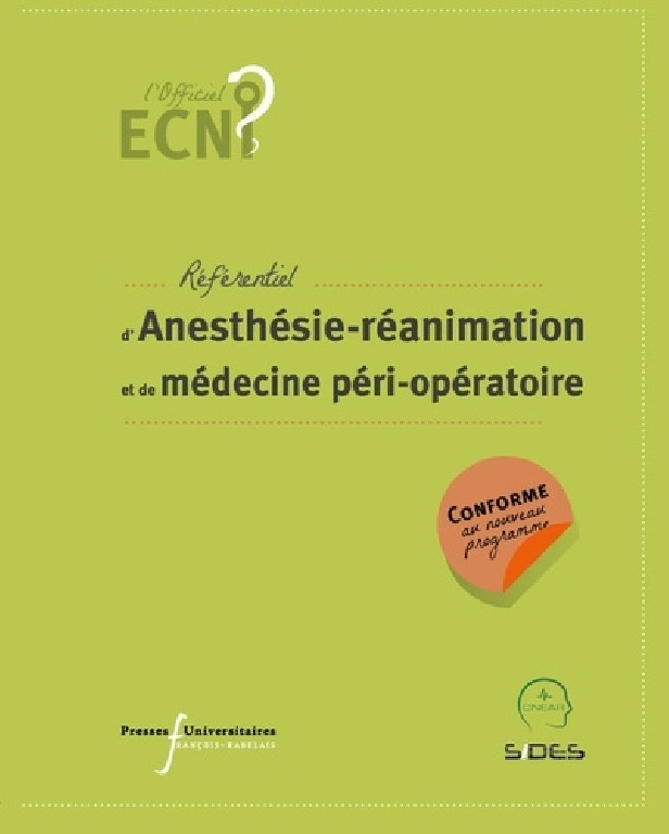 Collège d'Anesthésie-réanimation et de médecine péri-opératoire recto