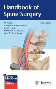 Handbook of Spine Surgery - 3rd edition -
