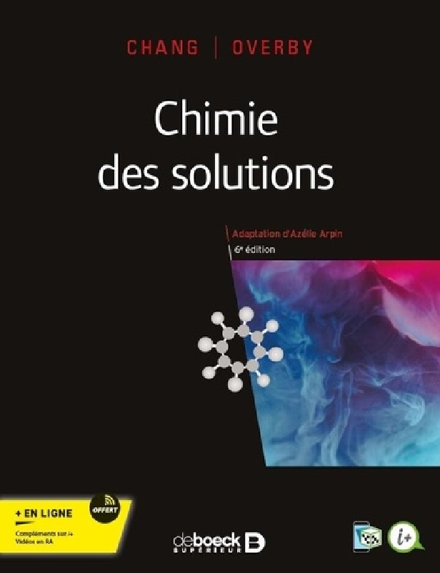 Chimie des solutions 6ème édition