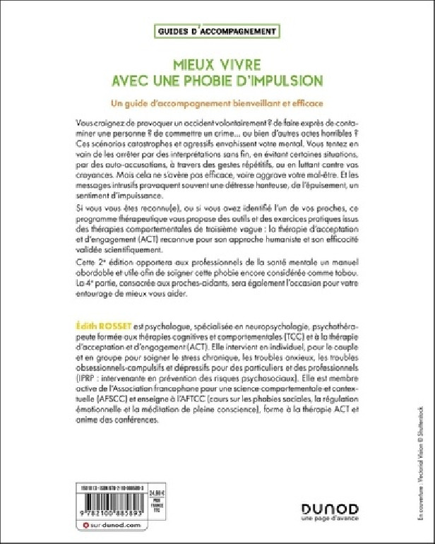 Mieux vivre avec une phobie d'impulsion - 2ème édition