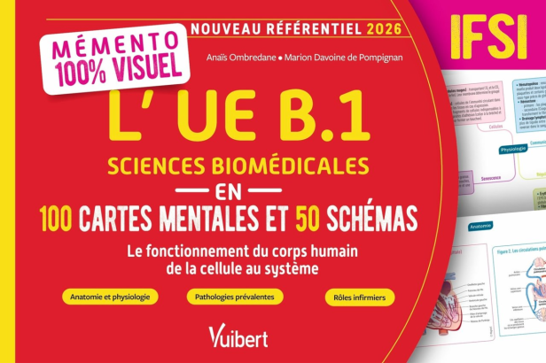 Mémento 100 % visuel - L’UE B.1 Sciences biomédicales en 100 cartes mentales et 50 schémas