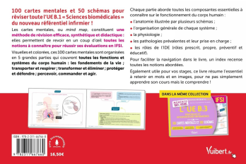 Mémento 100 % visuel - L’UE B.1 Sciences biomédicales en 100 cartes mentales et 50 schémas