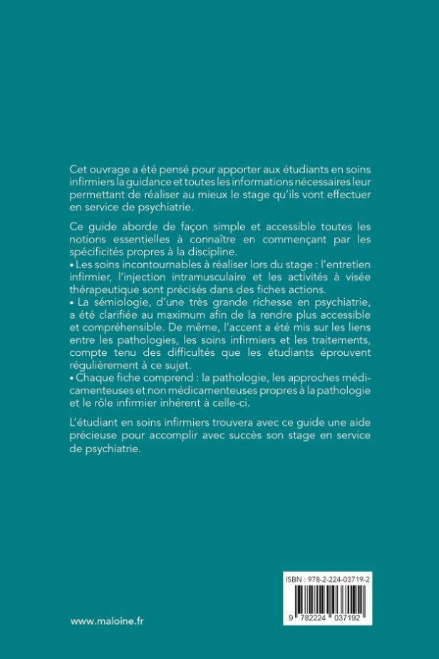 Stage infirmier en psychiatrie