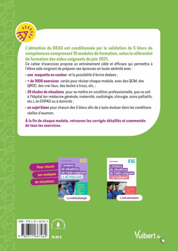 DEAS - Exercices corrigés pour les aides-soignants - 6ème édition