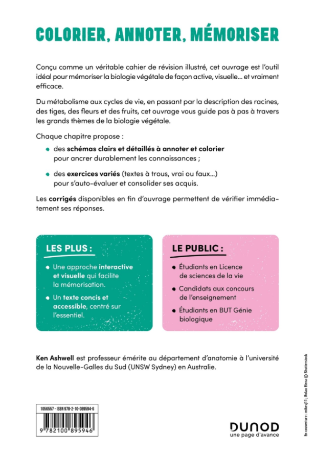 Biologie végétale en pratique