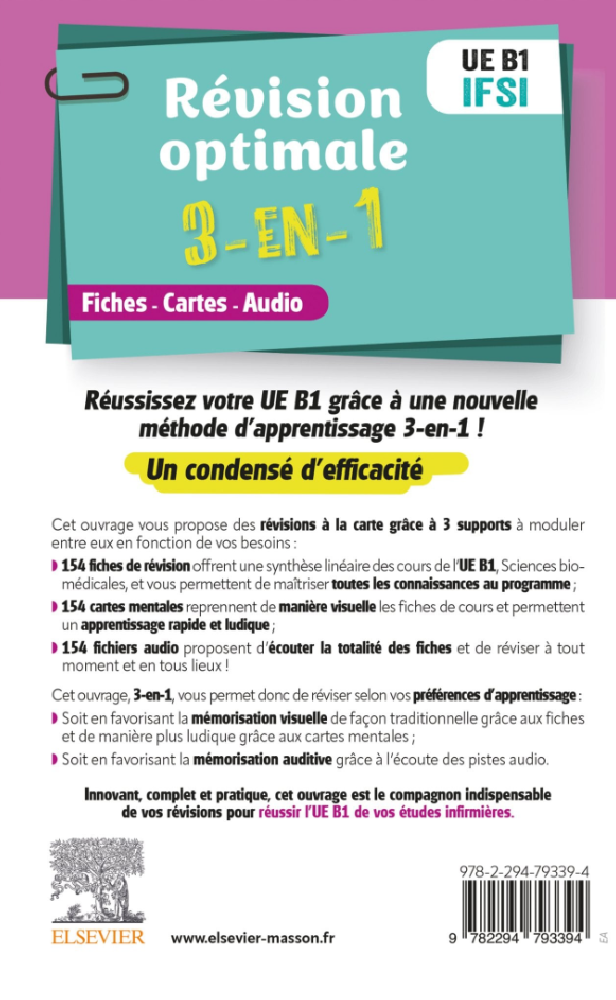 Révision optimale 3 en 1 - UE B1 IFSI