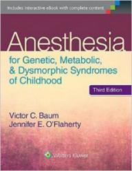 Anesthesia for genetic,...