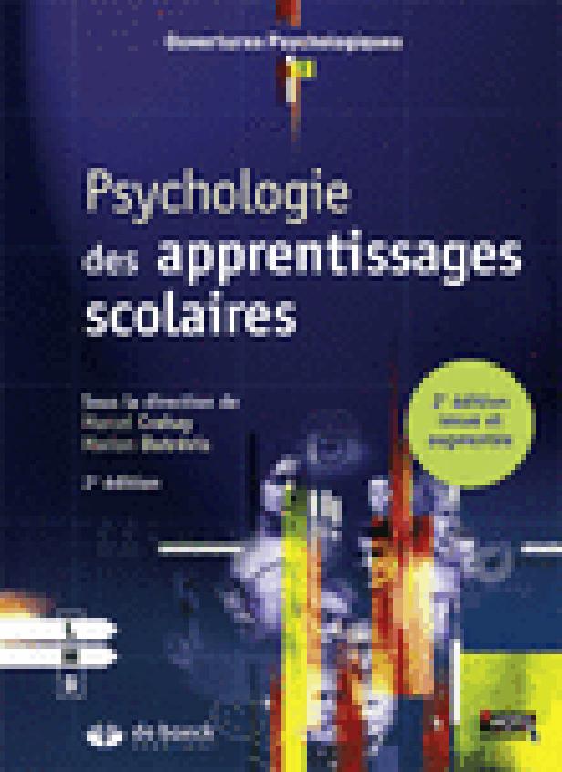 PSYCHOLOGIE DES APPRENTISSAGES SCOLAIRES
