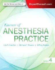 ESSENCE OF ANESTHESIA...