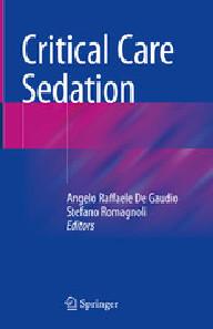 Critical care sedation