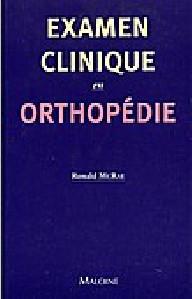 EXAMEN CLINIQUE EN ORTHOPEDIE