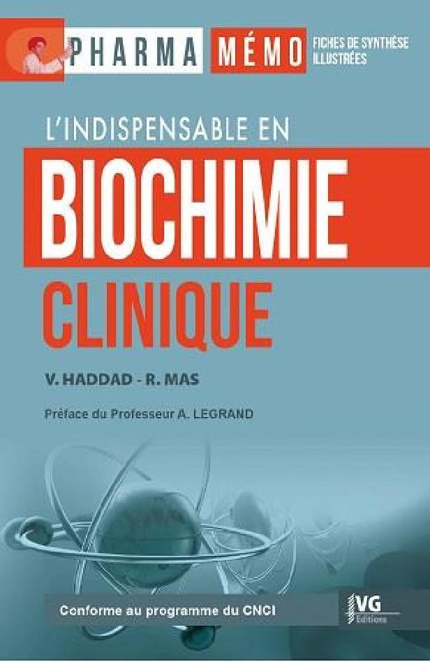PHARMA MEMO BIOCHIMIE CLINIQUE
