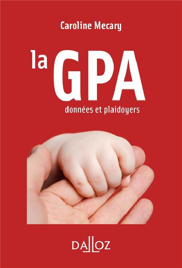 LA GPA - DONNEES ET PLAIDOYERS