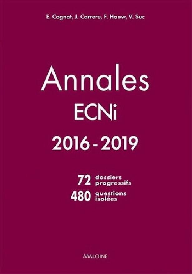 ANNALES ECNI 2016-2019