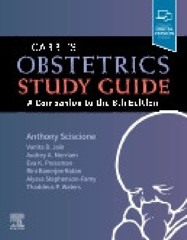 Gabbe's obstetrics study guide a companion to the 8th edition