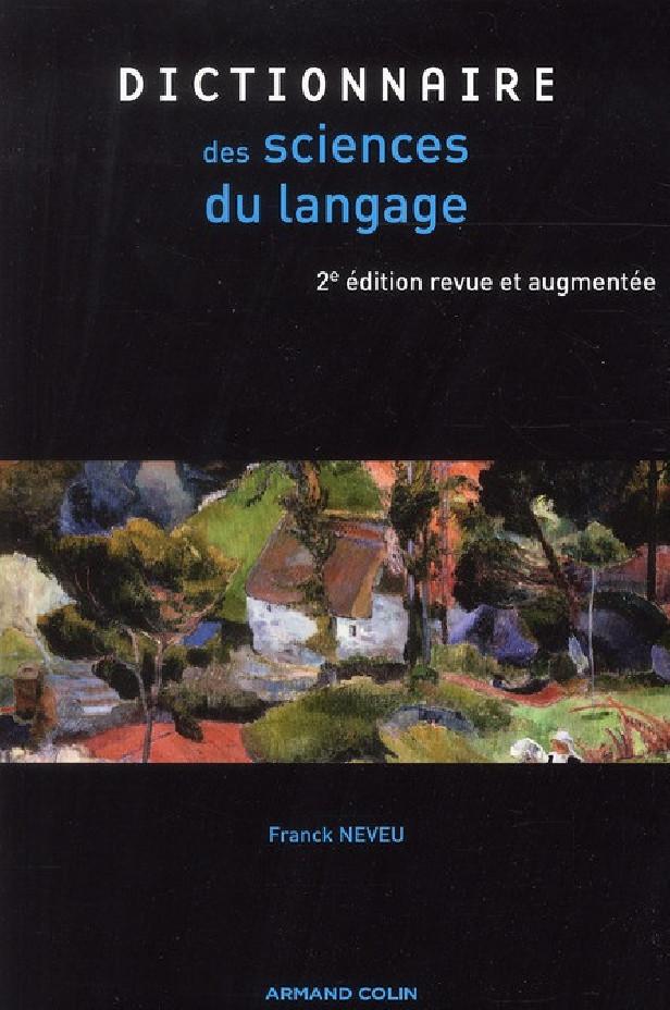 DICTIONNAIRE DES SCIENCES DU LANGAGE