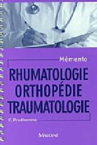 RHUMATOLOGIE - ORTHOPEDIE -...