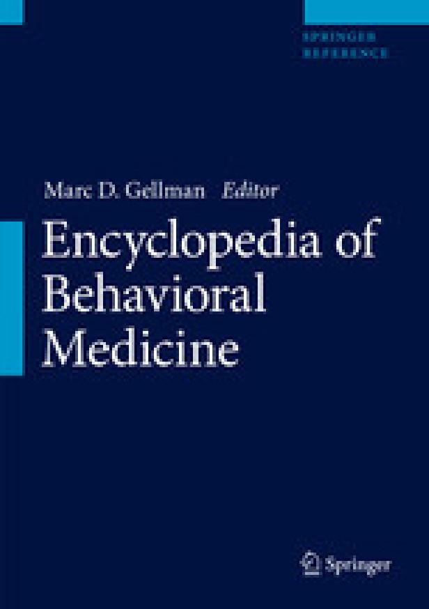 Encyclopedia of behavioral medicine