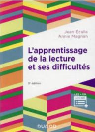 L'APPRENTISSAGE DE LA...