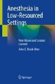 ANESTHESIA IN LOW RESOURCED...