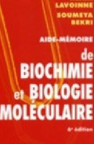 AIDE-MEMOIRE DE BIOCHIMIE...