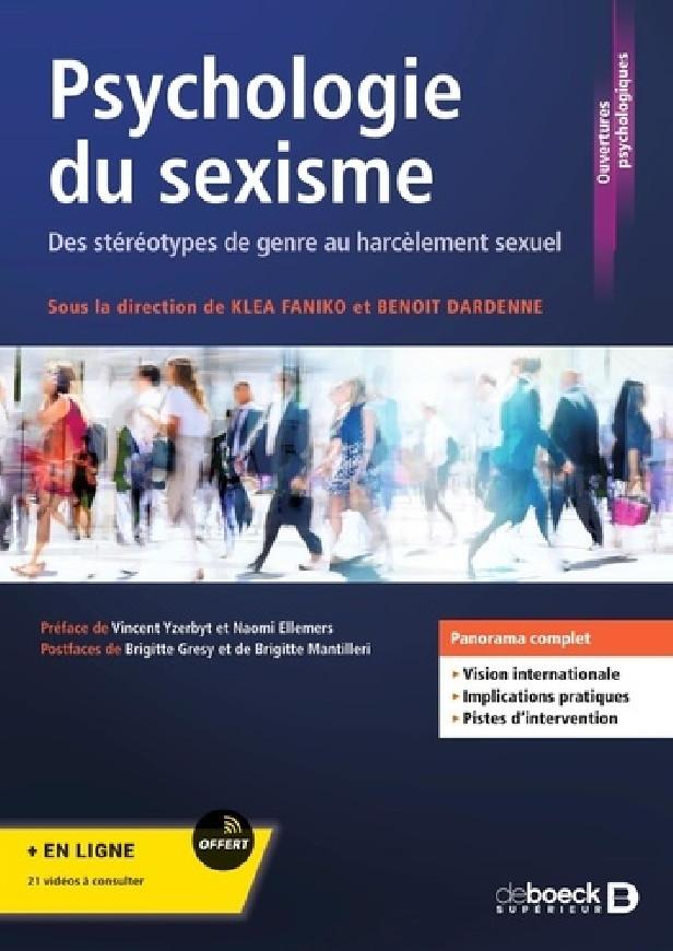 PSYCHOLOGIE DU SEXISME - DES STEREOTYPES DE GENRE AU HARCELEMENT SEXUEL