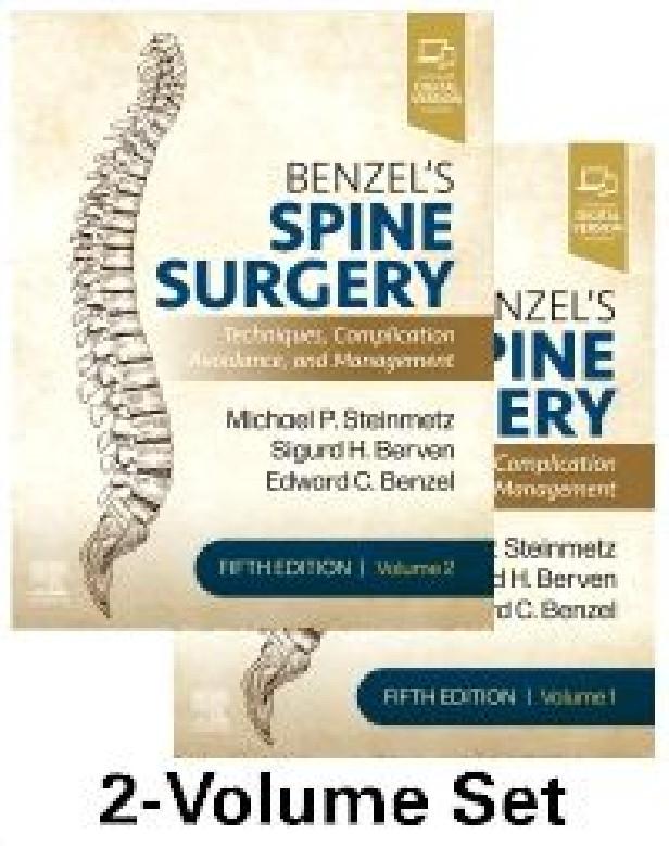 BENZEL'S SPINE SURGERY, 2-VOLUME SET, 5TH EDITION