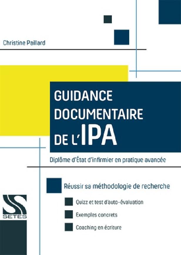 LA GUIDANCE DOCUMENTAIRE DE LINFIRMIER EN PRATIQUE AVANCEE - UE - METHODOLOGIE DE RECHERCHE