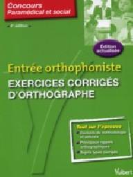 N.39 ENTREE ORTHOPHONISTE...