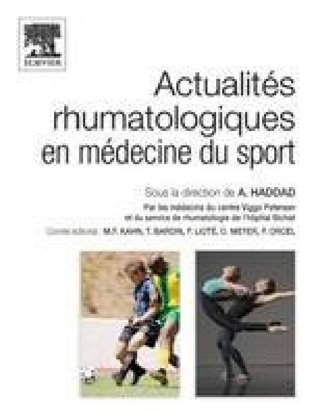 ACTUALITES RHUMATOLOGIQUES EN MEDECINE DU SPORT