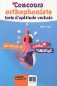 CONCOURS ORTHOPHONISTE...