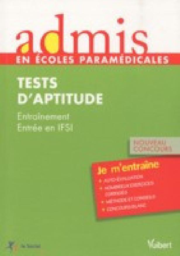 N.41 ADMIS CONCOURS ENTREE IFSI TESTS D'APTITUDE