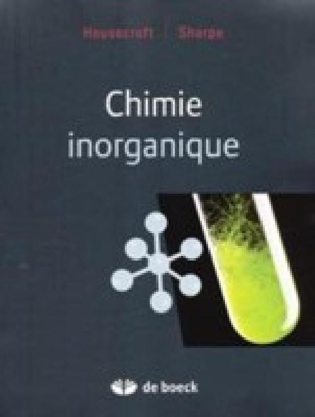 CHIMIE INORGANIQUE