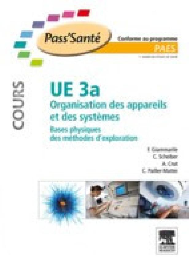 UE 3A - ORGANISATION DES APPAREILS ET DES SYSTEMES - COURS - BASES PHYSIQUES DES METHODES D'EXPLORAT