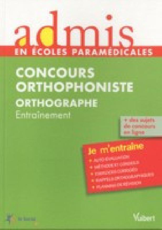 N.50 ORTHOPHONISTE ORTHOGRAPHE