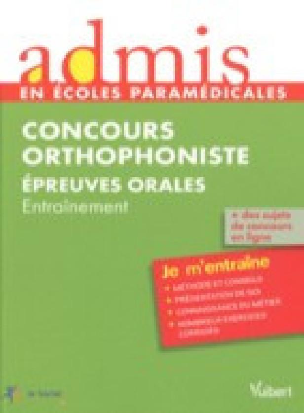N.49 ORTHOPHONISTE EPREUVE ORALE