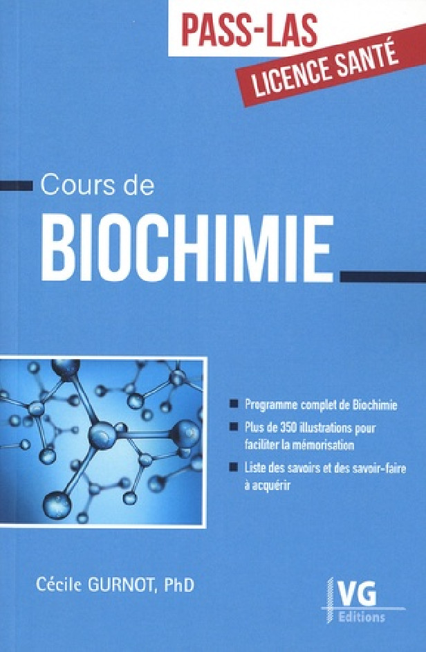 PASS-LAS COURS DE BIOCHIMIE