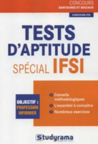 TESTS D'APTITUDE SPECIAL IFSI