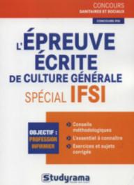 L'EPREUVE DE CULTURE...