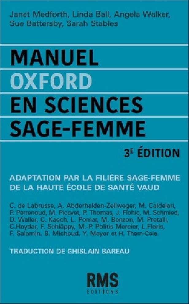 MANUEL OXFORD EN SCIENCES SAGE-FEMME : 3EME EDITION