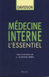 DAVIDSON MEDECINE INTERNE:...