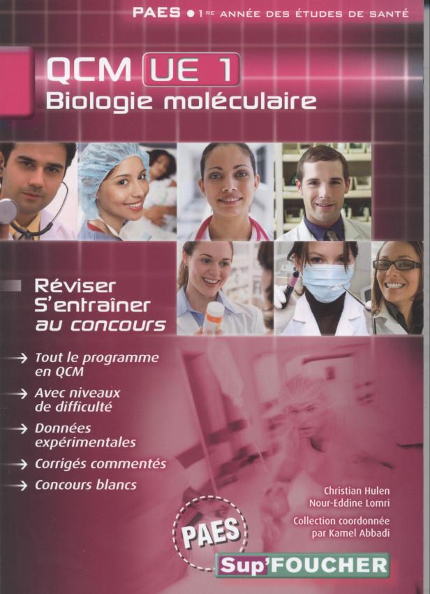 QCM UE1 BIOLOGIE MOLECULAIRE