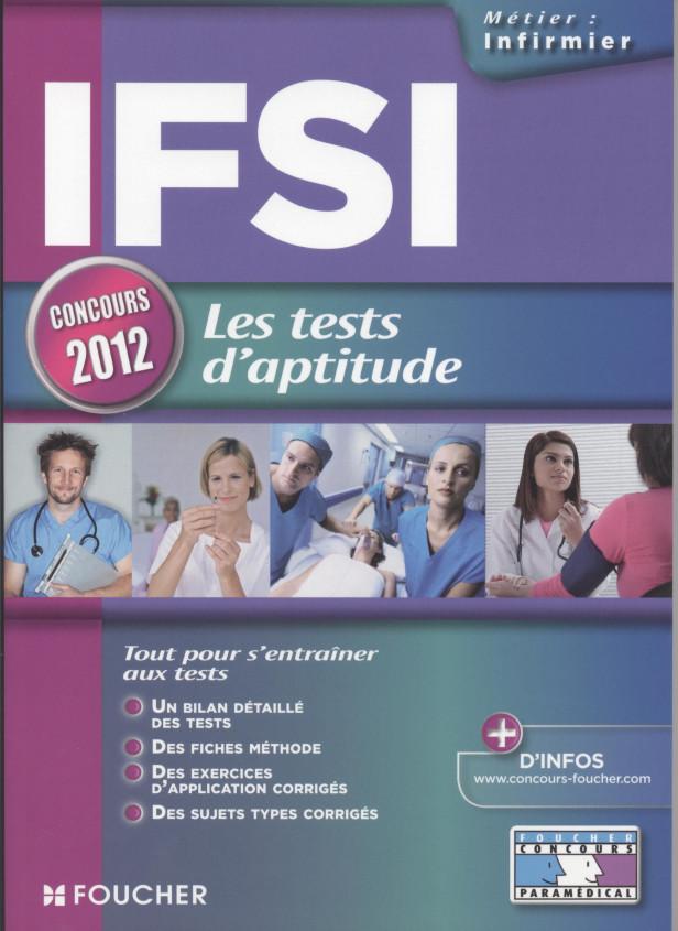 IFSI %3B LES NOUVEAUX TESTS D'APTITUDE %3B NOUVEAUX CONCOURS 2012