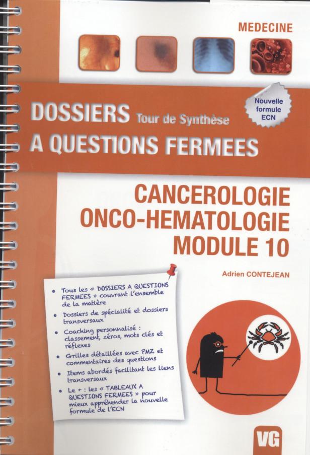 DOSSIERS A QUESTIONS FERMEES TOUR DE SYNTHESE CANCEROLOGIE