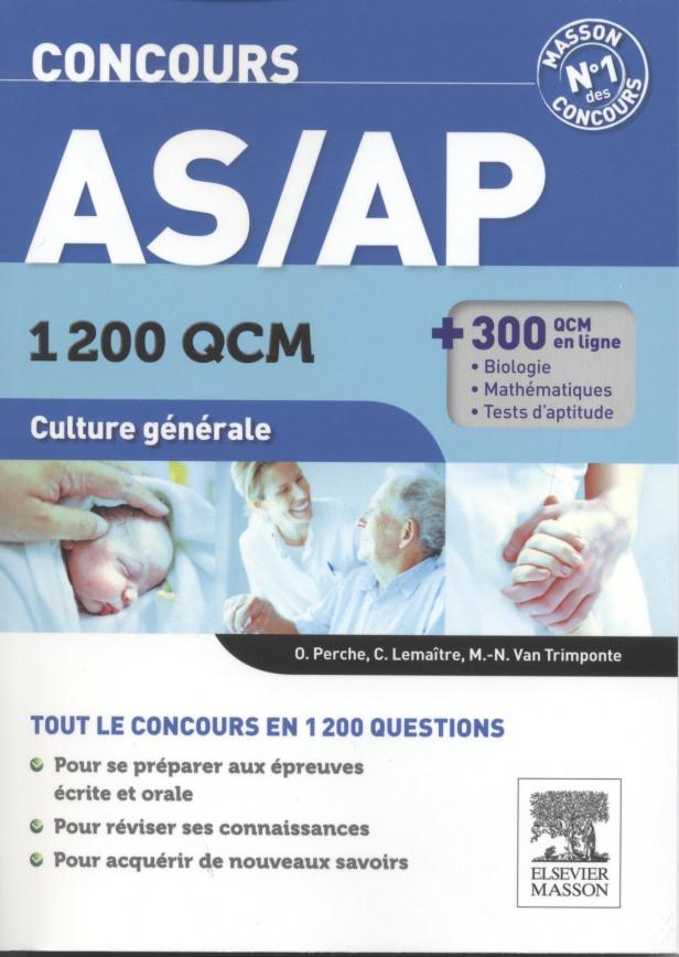 CONCOURS AS/AP 1 200 QCM CULTURE GENERALE