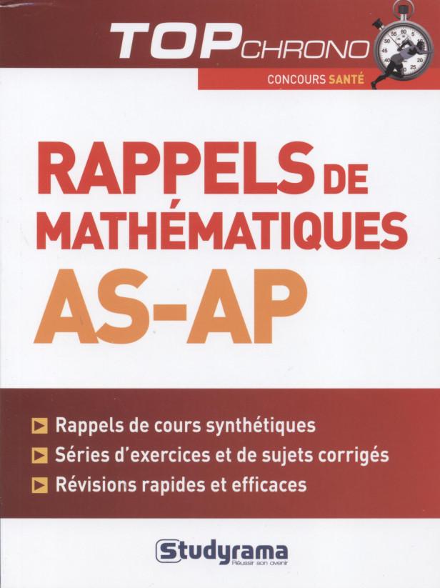 RAPPELS DE MATHEMATIQUES AS-AP