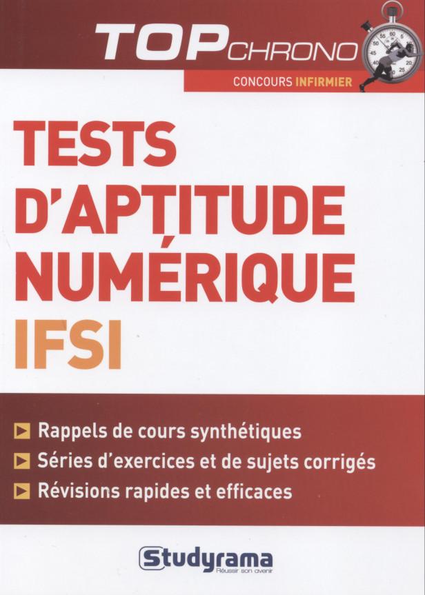 TESTS D'APTITUDE NUMERIQUE IFSI