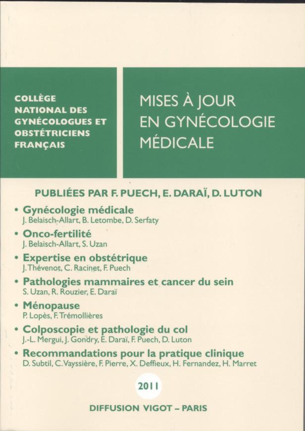 MISES A JOUR EN GYNECOLOGIE MEDICALE